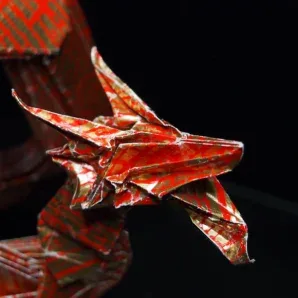 Dragon in Full Stride Across the Earth
