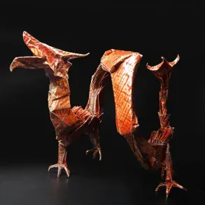 Dragon in Full Stride Across the Earth