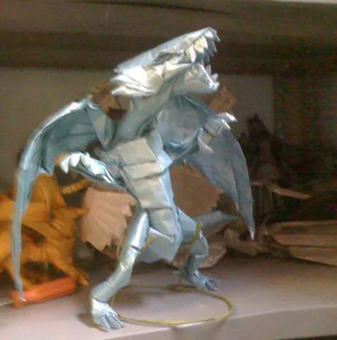 Blue eye white dragon