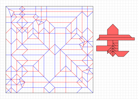 龍神 2d — паттерн
