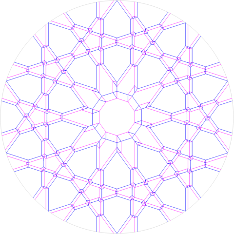 10 pointed star (Tess) — паттерн