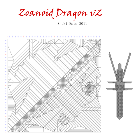 Zoanoid dragon v2 — паттерн