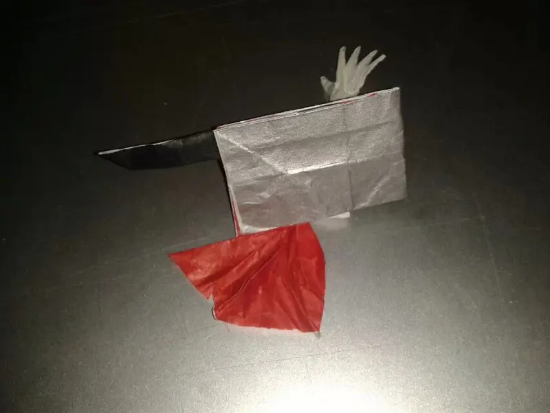 Cut off hand