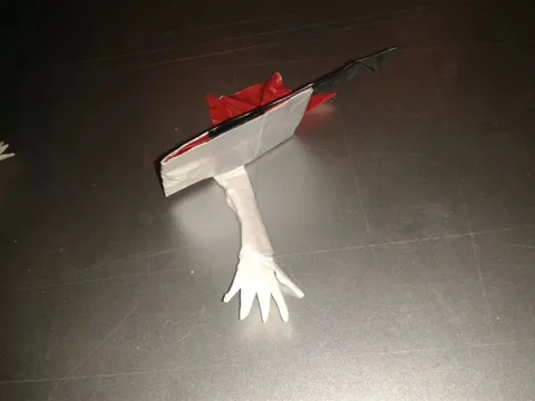 Cut off hand