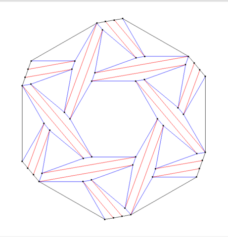 Six-pointed star — паттерн