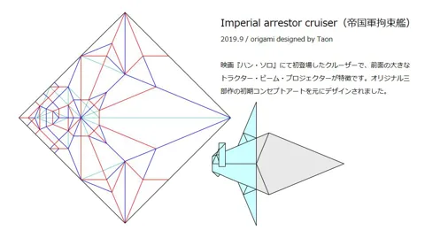 Imperial Arrestor Cruiser (Star Wars) — паттерн
