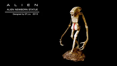Alien newborn