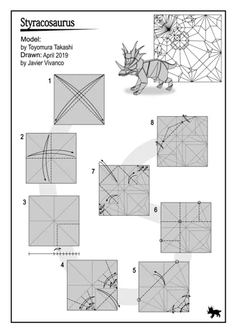 Styracosaurus — паттерн