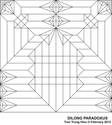 Dilong paradoxus — паттерн