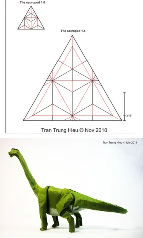 Giraffatitan brancai — паттерн