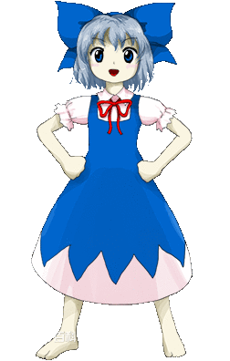 Cirno (Touhou) — паттерн