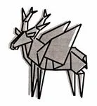 Deer with wings
