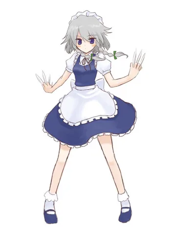 Izayoi Sakuya (Touhou) — паттерн