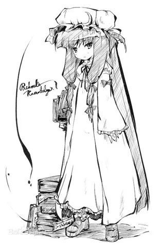 Patchouli Knowledge (Touhou) — паттерн