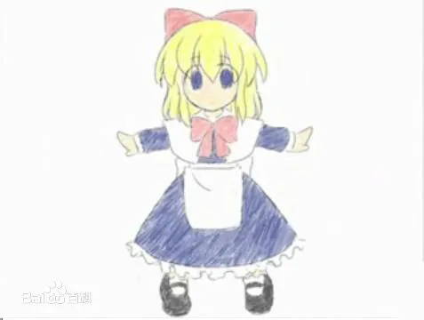 Shanghai doll 1 (Touhou) — паттерн