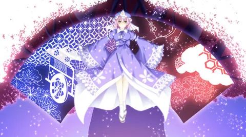 Saigyouji Yuyuko (Touhou) — паттерн