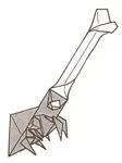 Mushroom parasite insect