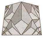 Endless folds pyramid