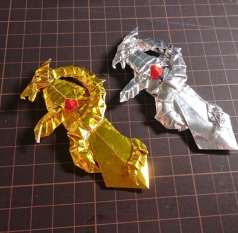 Makai no Dragon sword keychain