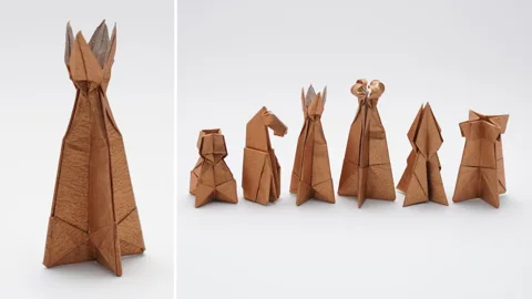 Chess Origami - Queen ♕