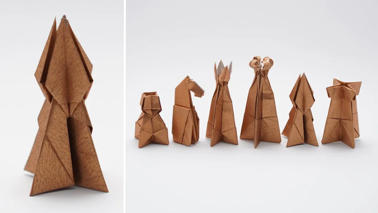 Chess Origami - Bishop ♗