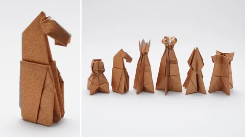 Chess Origami - Knight ♘