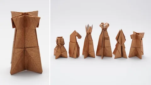 Chess Origami - Rook ♖