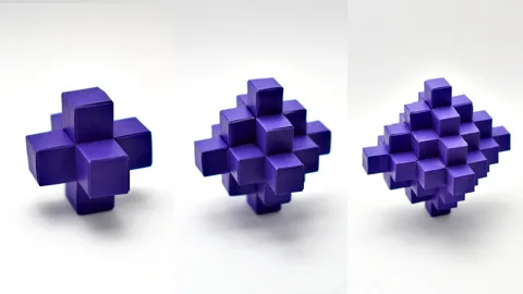 Pixelated Octahedron