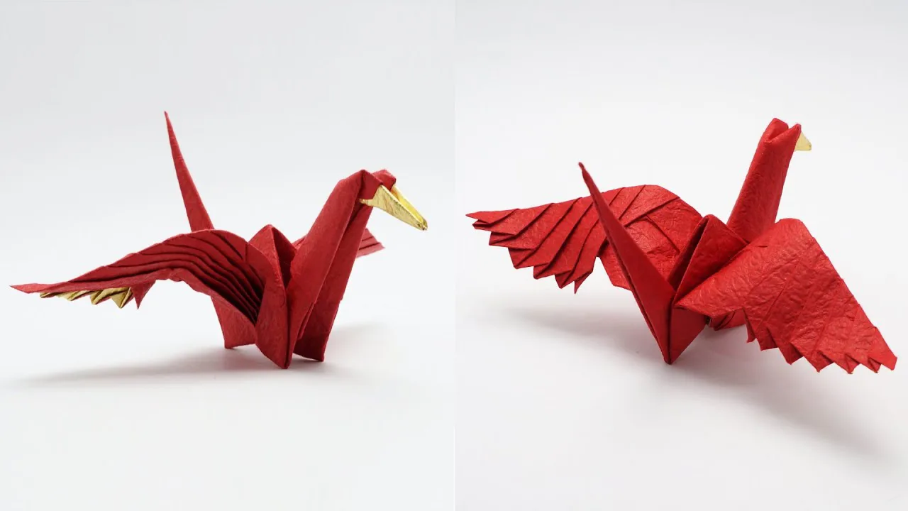 Feathered Crane