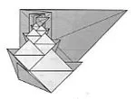 Endless folds - square