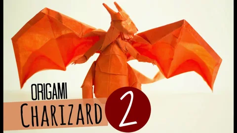 an Origami Charizard (Tadashi Mori) Part 2