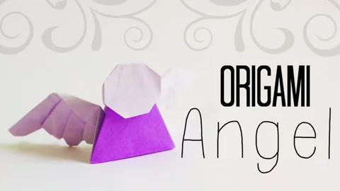 an easy origami Angel