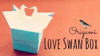 Love Swan Box Origami Instructions