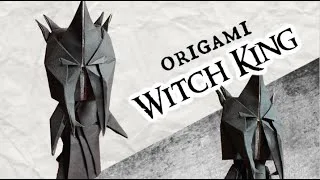 an Origami Witch King