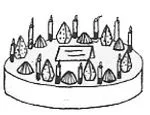 Decoration cake