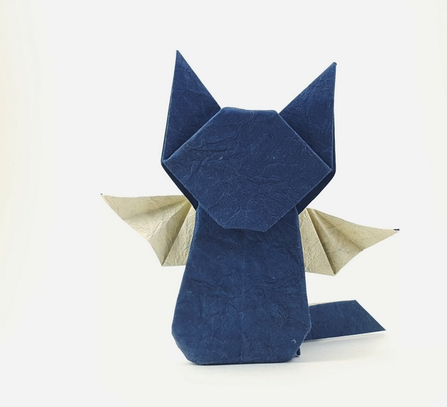 Winged cat