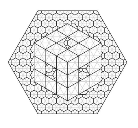 Menger sponge level 1