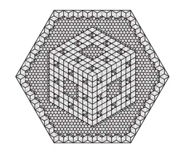 Menger sponge level 2 I
