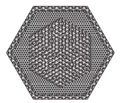Menger sponge level 2 II