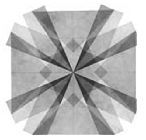 Translucent origami No. 260