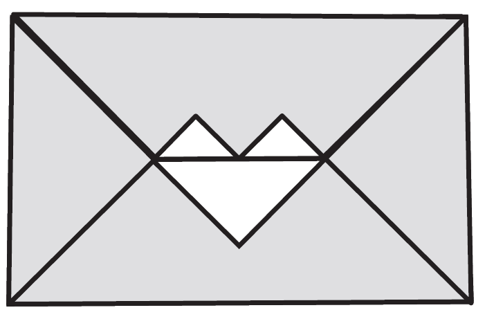 Heart envelopes