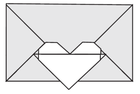 Heart envelopes