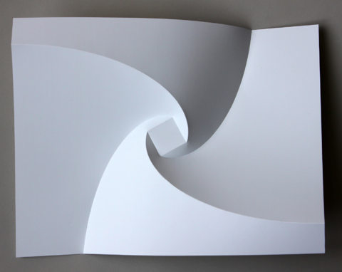 Ellipses and a square (exploded vertex)