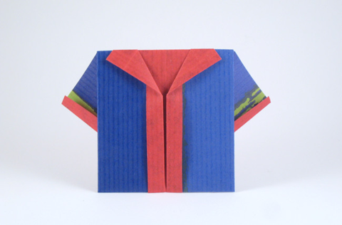 Shirt with trim