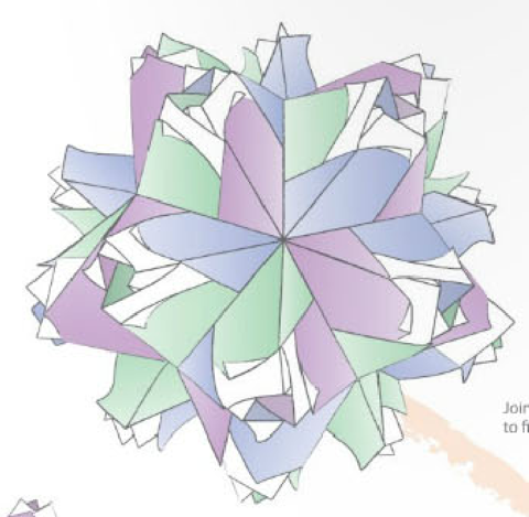 Caramel kusudama