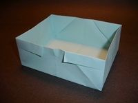 Magazine cover box