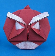 Angry red bird