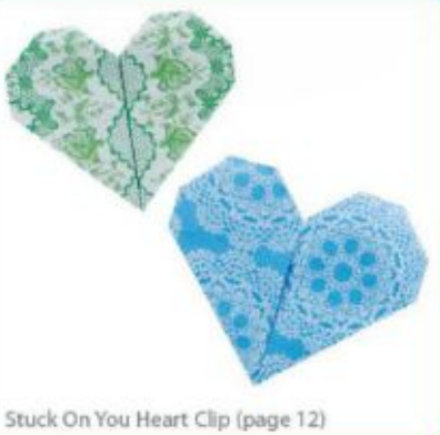 Stuck on you heart clip