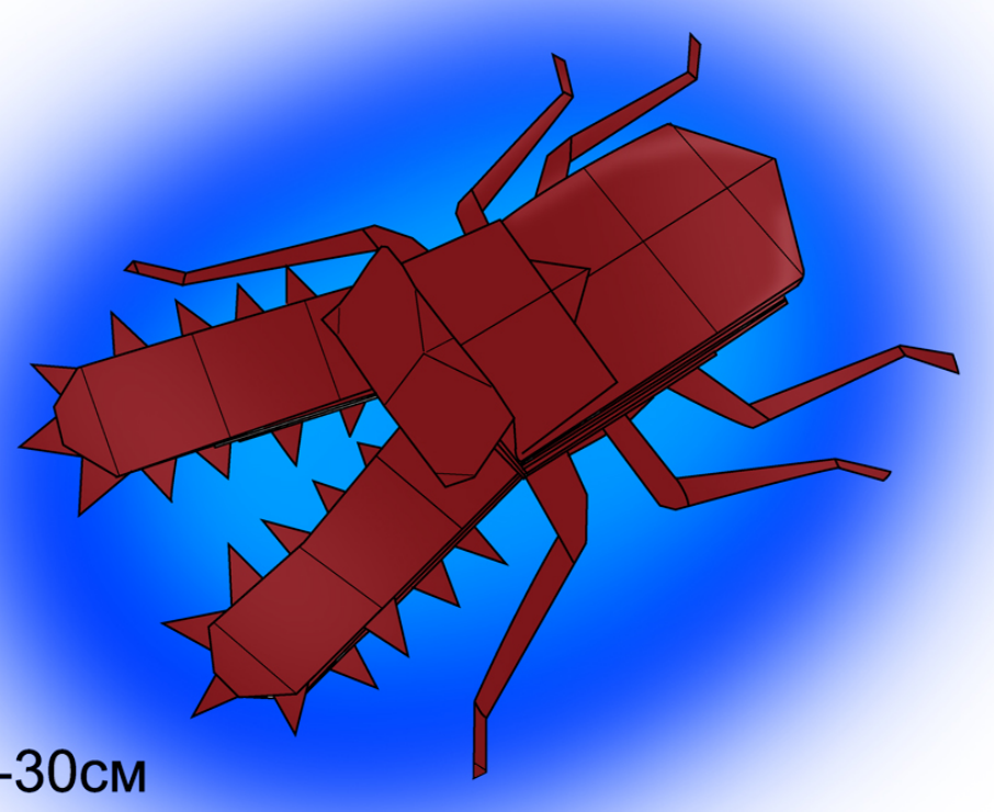 Beetle with tooth claws