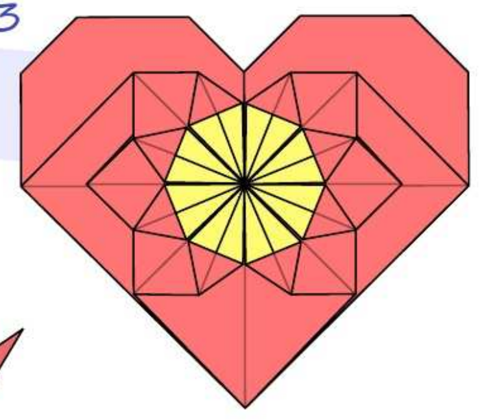 Flower in a heart